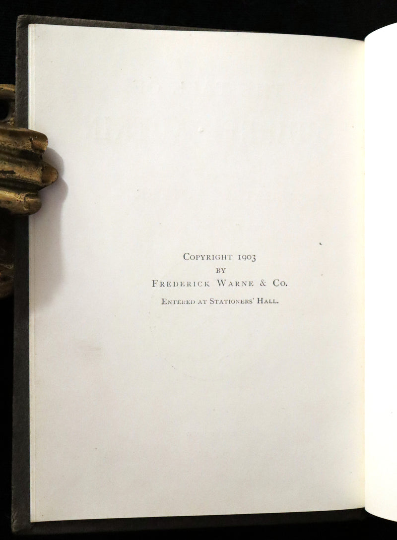 1903 Rare Book - Beatrix Potter - The Tale of Squirrel Nutkin - First Edition, third printing.