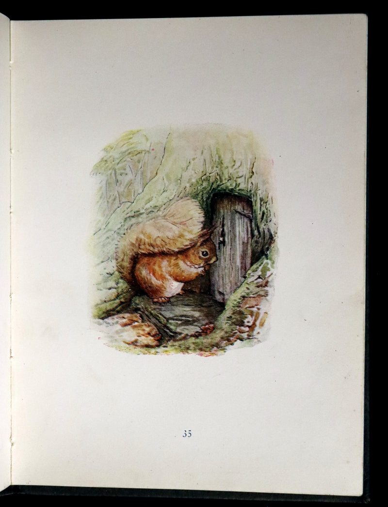1903 Rare Book - Beatrix Potter - The Tale of Squirrel Nutkin - First Edition, third printing.