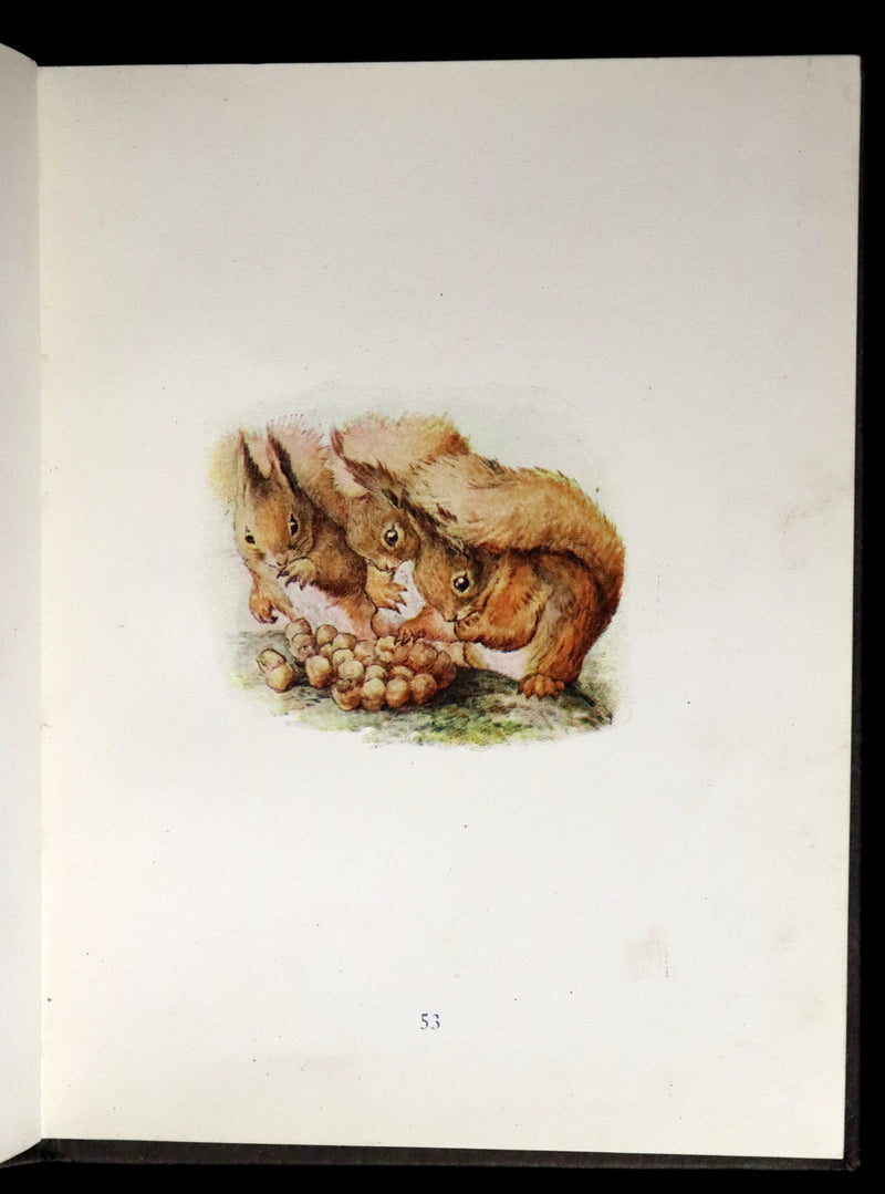 1903 Rare Book - Beatrix Potter - The Tale of Squirrel Nutkin - First Edition, third printing.