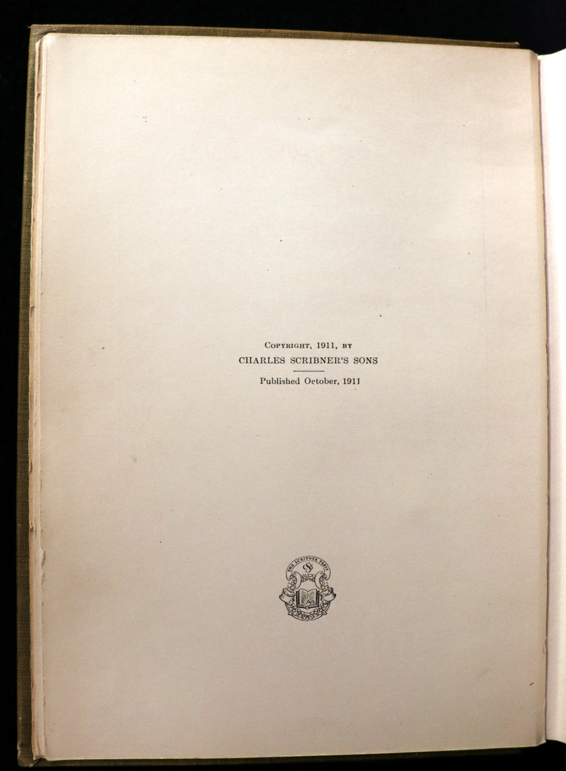 1911 Rare PETER PAN First Edition - PETER and WENDY by J.M. Barrie illustrated by F.D. Bedford.