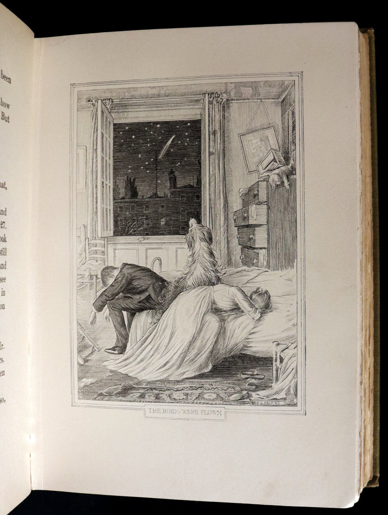 1911 Rare PETER PAN First Edition - PETER and WENDY by J.M. Barrie illustrated by F.D. Bedford.