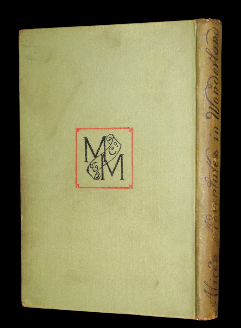 1896 Rare Victorian Book - Alice's Adventures in Wonderland by Lewis Carroll illustrated by John Tenniel.
