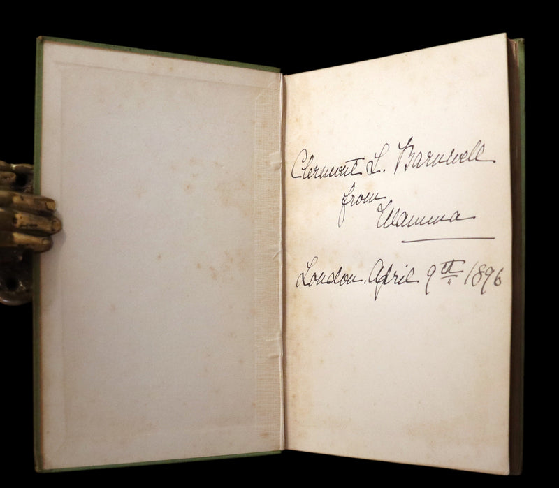 1896 Rare Victorian Book - Alice's Adventures in Wonderland by Lewis Carroll illustrated by John Tenniel.