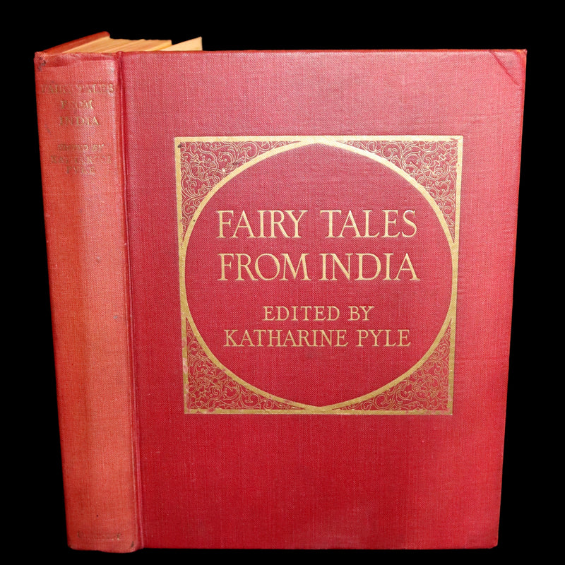 1926 Rare First Edition - Fairy Tales from India edited and illustrated by Katharine Pyle.