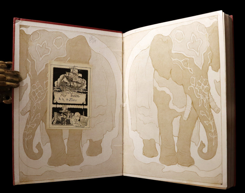 1926 Rare First Edition - Fairy Tales from India edited and illustrated by Katharine Pyle.