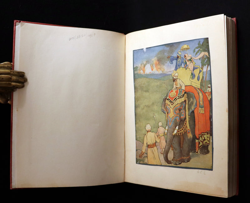 1926 Rare First Edition - Fairy Tales from India edited and illustrated by Katharine Pyle.