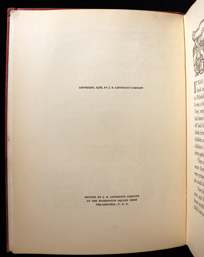 1926 Rare First Edition - Fairy Tales from India edited and illustrated by Katharine Pyle.