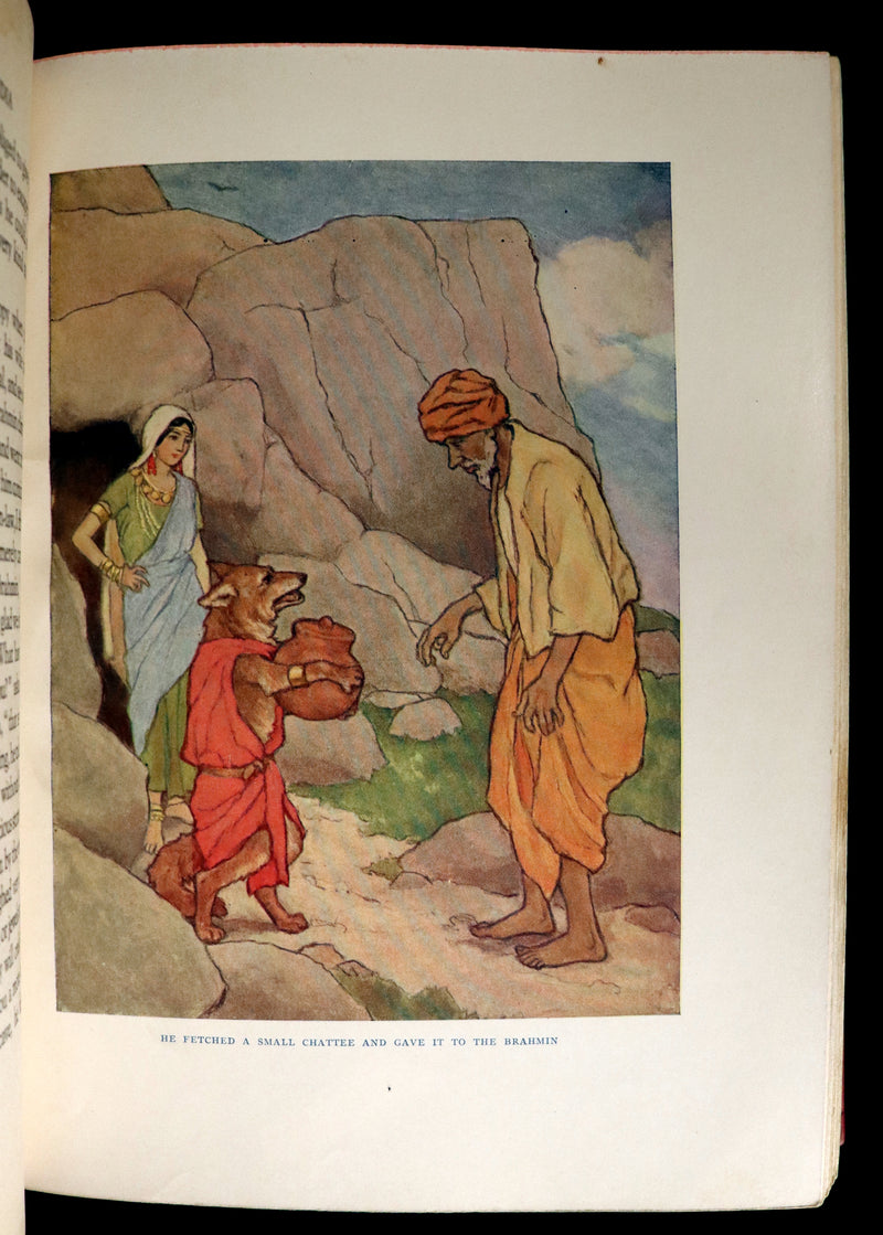 1926 Rare First Edition - Fairy Tales from India edited and illustrated by Katharine Pyle.