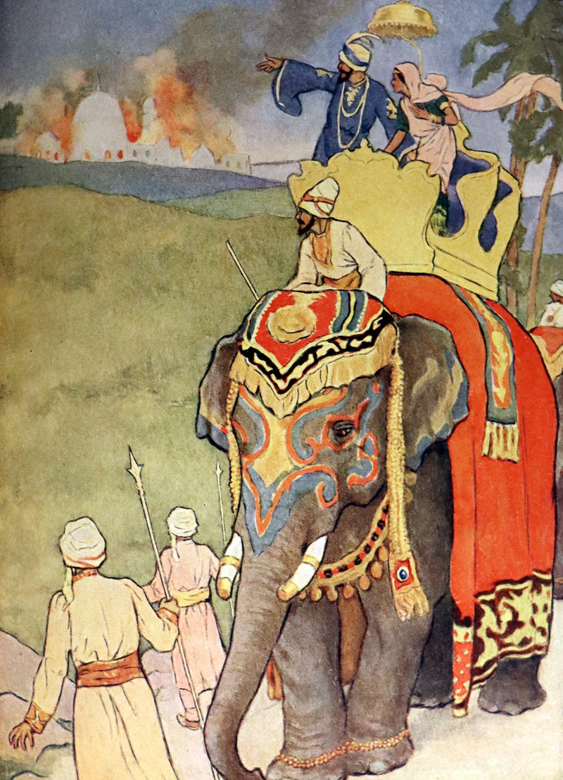 1926 Rare First Edition - Fairy Tales from India edited and illustrated by Katharine Pyle.