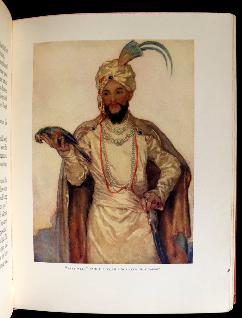 1926 Rare First Edition - Fairy Tales from India edited and illustrated by Katharine Pyle.