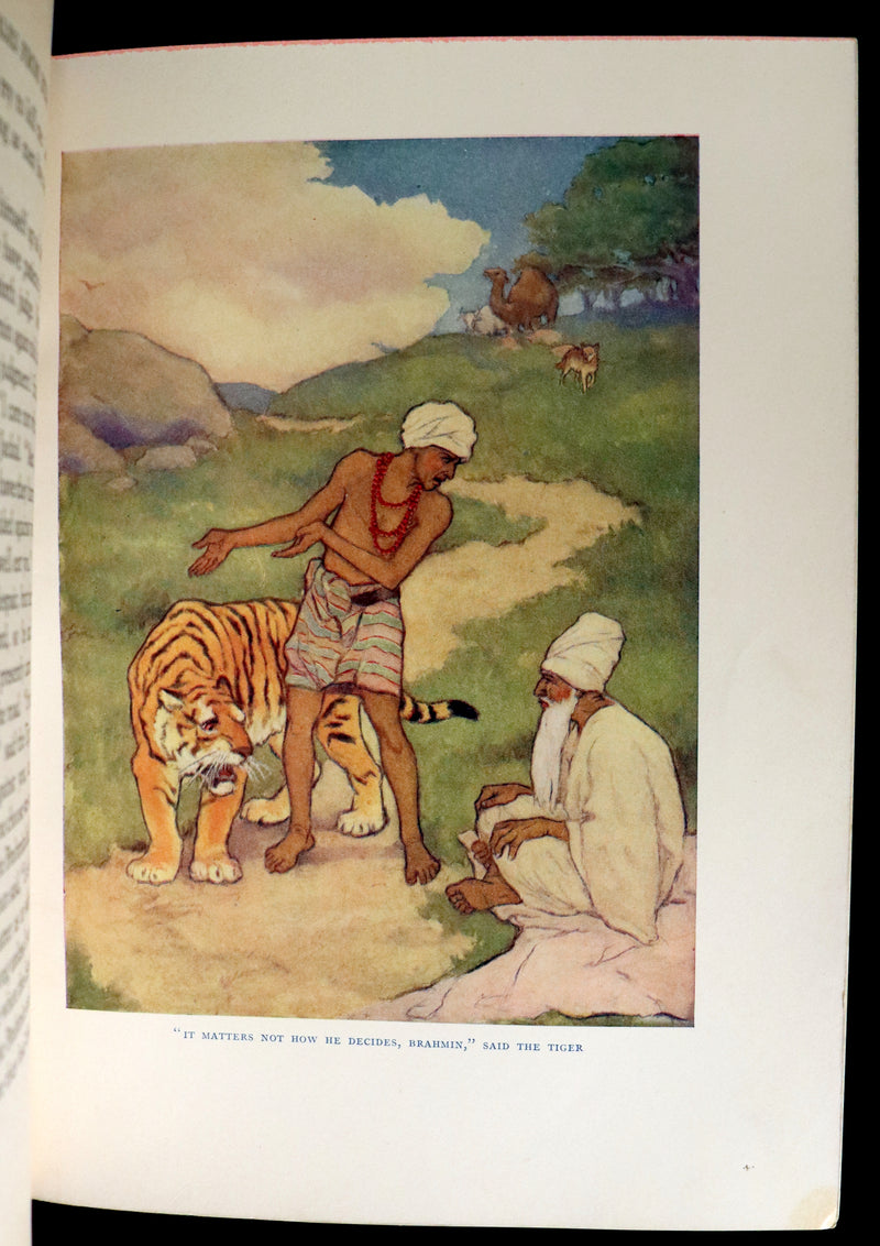 1926 Rare First Edition - Fairy Tales from India edited and illustrated by Katharine Pyle.