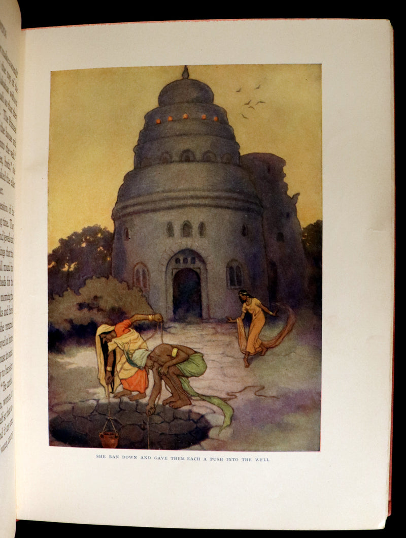 1926 Rare First Edition - Fairy Tales from India edited and illustrated by Katharine Pyle.