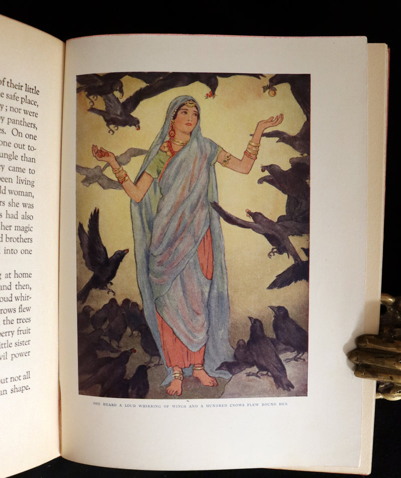 1926 Rare First Edition - Fairy Tales from India edited and illustrated by Katharine Pyle.
