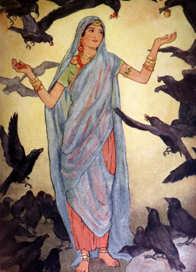 1926 Rare First Edition - Fairy Tales from India edited and illustrated by Katharine Pyle.