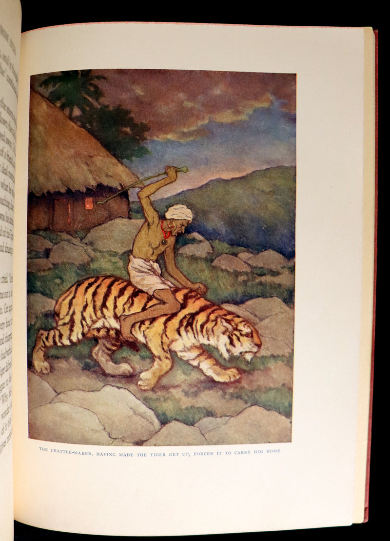1926 Rare First Edition - Fairy Tales from India edited and illustrated by Katharine Pyle.