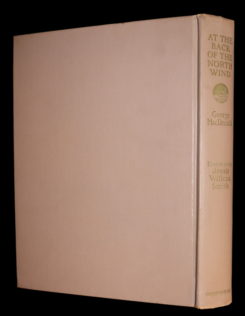 1919 Rare First Edition - AT THE BACK OF THE NORTH WIND, Illustrated by Jessie Willcox Smith.