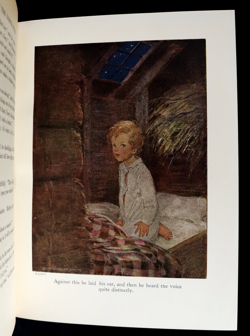 1919 Rare First Edition - AT THE BACK OF THE NORTH WIND, Illustrated by Jessie Willcox Smith.