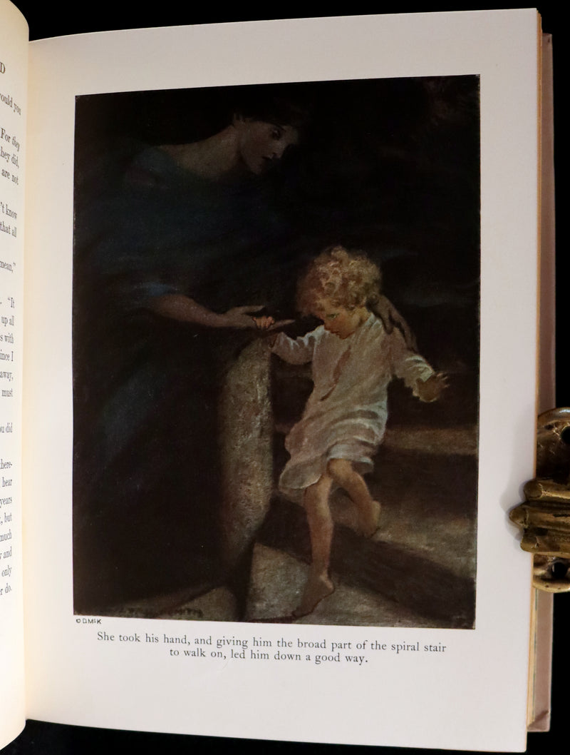 1919 Rare First Edition - AT THE BACK OF THE NORTH WIND, Illustrated by Jessie Willcox Smith.