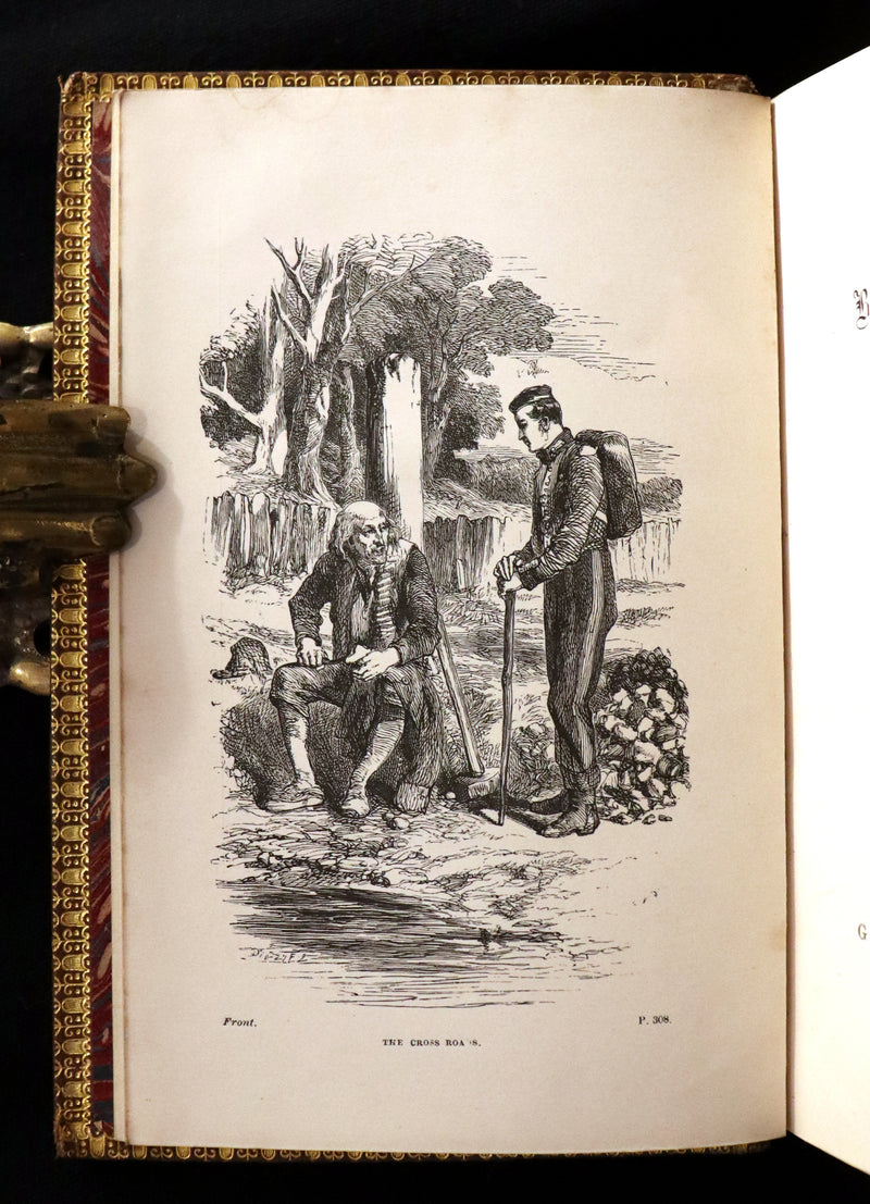 1866 Rare Victorian Book - JOAN OF ARC and Poems by Robert Southey Illustrated by John Gilbert.