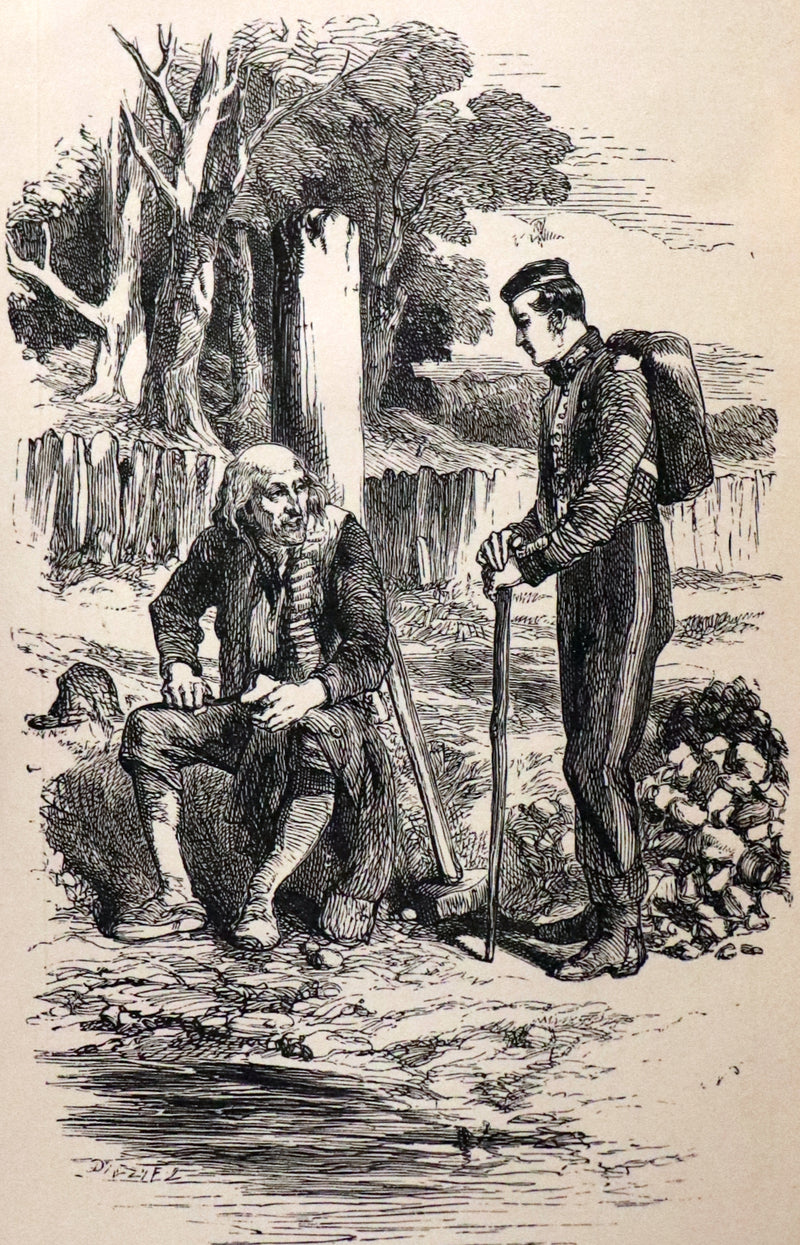 1866 Rare Victorian Book - JOAN OF ARC and Poems by Robert Southey Illustrated by John Gilbert.