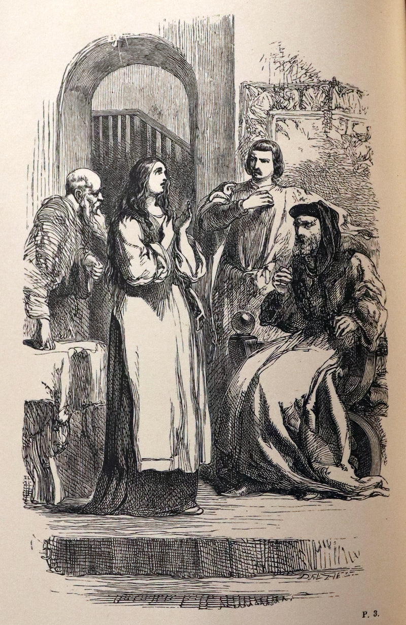 1866 Rare Victorian Book - JOAN OF ARC and Poems by Robert Southey Illustrated by John Gilbert.