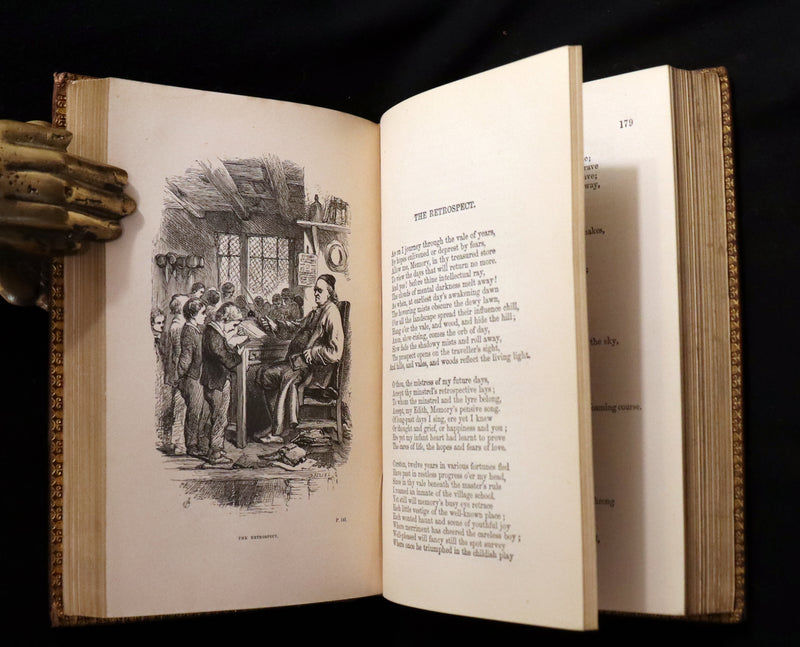 1866 Rare Victorian Book - JOAN OF ARC and Poems by Robert Southey Illustrated by John Gilbert.