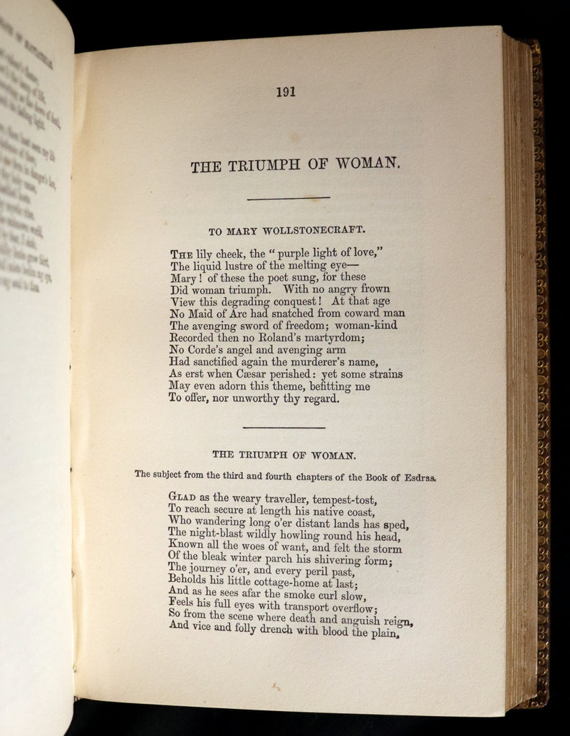 1866 Rare Victorian Book - JOAN OF ARC and Poems by Robert Southey Illustrated by John Gilbert.