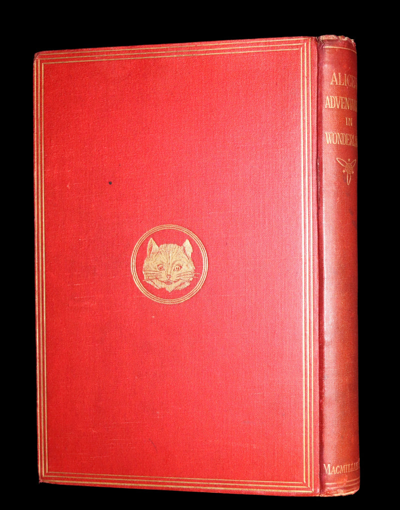 1883 Rare with John Tenniel Signature - Alice's Adventures in Wonderland by Lewis Carroll.
