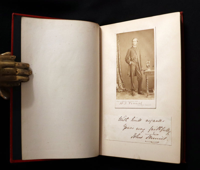 1883 Rare with John Tenniel Signature - Alice's Adventures in Wonderland by Lewis Carroll.