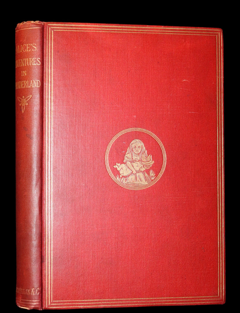 1883 Rare with John Tenniel Signature - Alice's Adventures in Wonderland by Lewis Carroll.