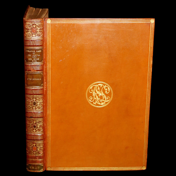 1896 Rare Book bound by Zaehnsdorf - The Strange Case of Dr Jekyll and Mr Hyde with Other Fables by Stevenson.