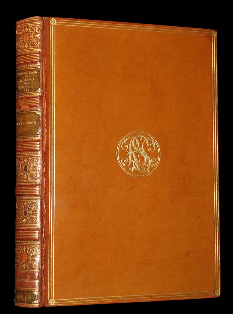 1896 Rare Book bound by Zaehnsdorf - The Strange Case of Dr Jekyll and Mr Hyde with Other Fables by Stevenson.