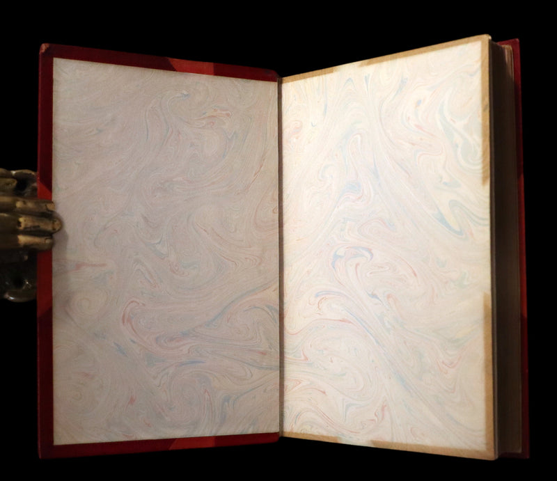 1880 Fine Bayntun Binding set - Cruikshank's Comic Almanack with Many Hundred Illustrations.