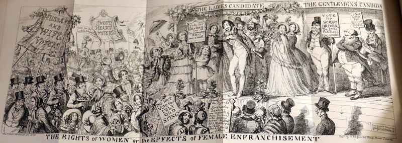 1880 Fine Bayntun Binding set - Cruikshank's Comic Almanack with Many Hundred Illustrations.