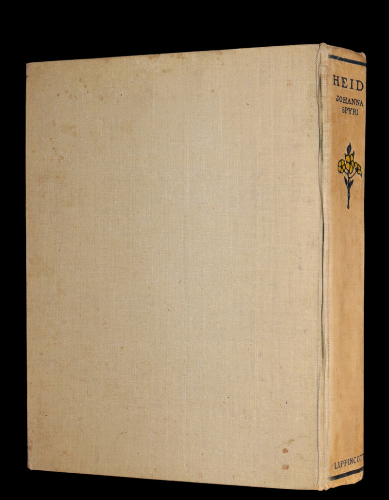 1919 Rare Book - HEIDI by Johanna Spyri illustrated in color by Maria L. Kirk. The Gift Edition.