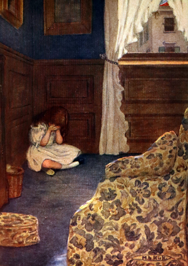 1919 Rare Book - HEIDI by Johanna Spyri illustrated in color by Maria L. Kirk. The Gift Edition.