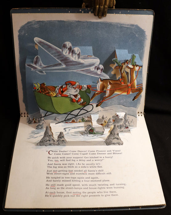 1950 Rare Pop-Up Edition - RUDOLPH The Red-Nosed Reindeer by Robert L. May, Illustrated by Marion Guild.