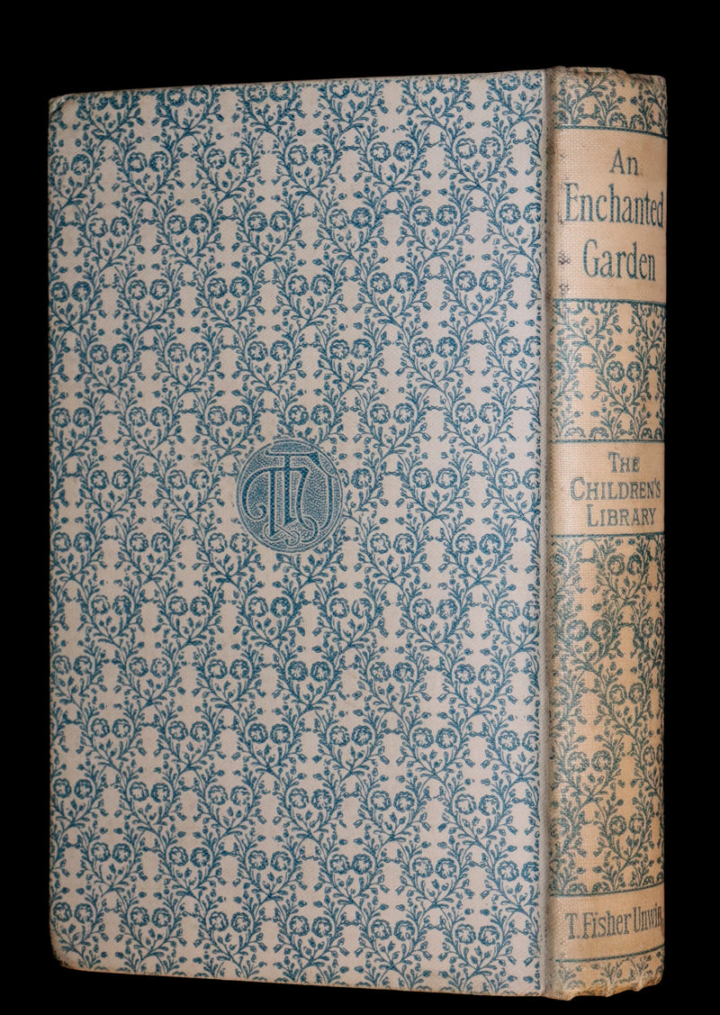 1892 Rare First Edition - AN ENCHANTED GARDEN, Fairy Stories by Mary Louisa Molesworth illustrated by William John Hennessy.