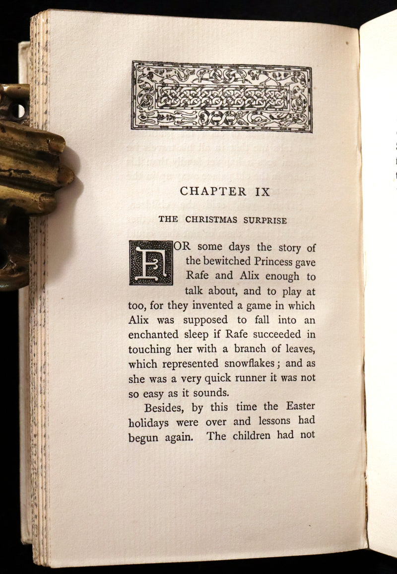 1892 Rare First Edition - AN ENCHANTED GARDEN, Fairy Stories by Mary Louisa Molesworth illustrated by William John Hennessy.