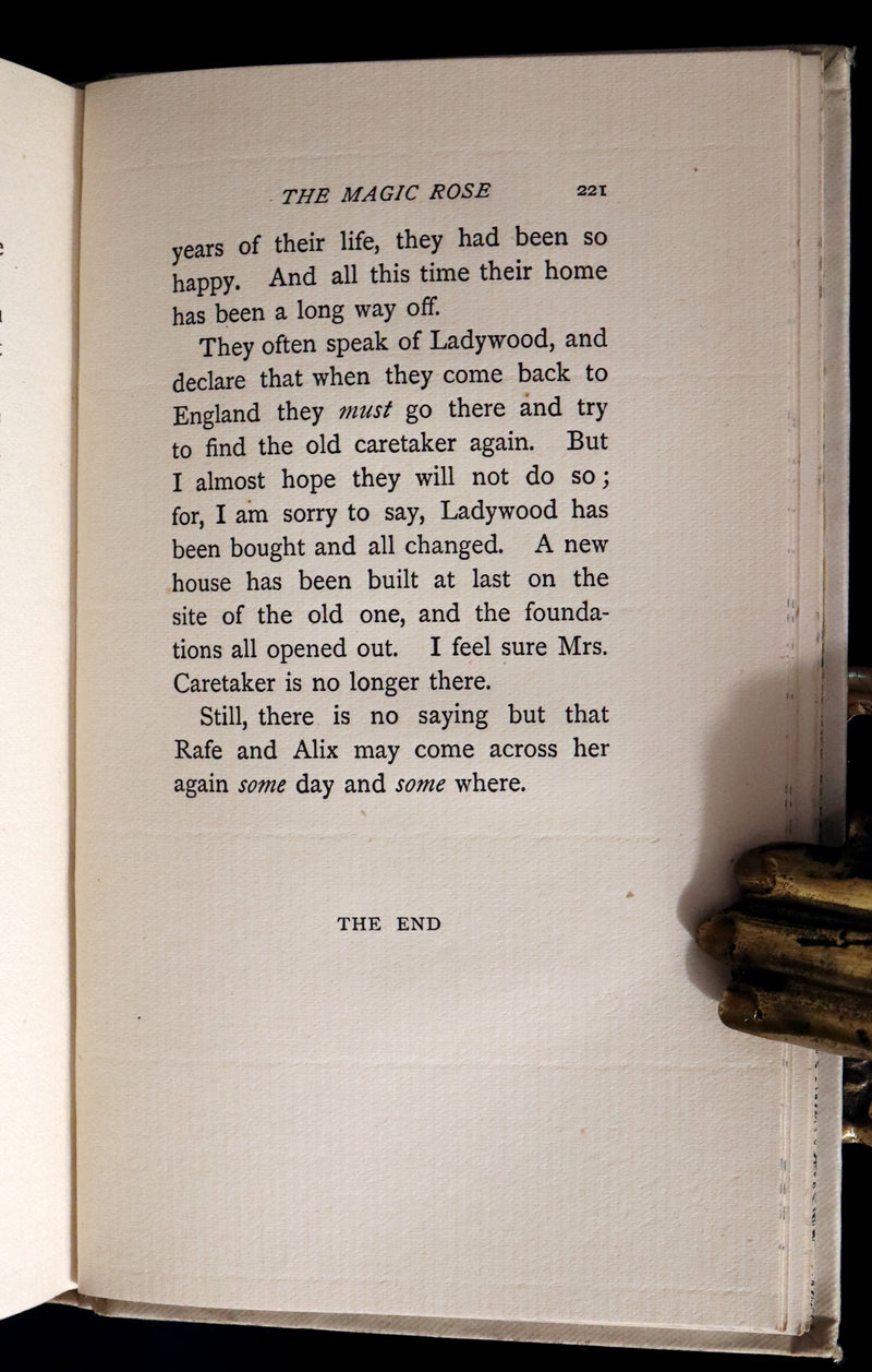 1892 Rare First Edition - AN ENCHANTED GARDEN, Fairy Stories by Mary Louisa Molesworth illustrated by William John Hennessy.