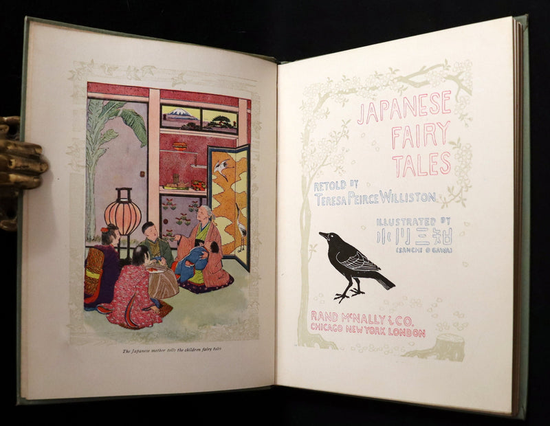 1904 Rare First Edition ~ Japanese Fairy Tales by Teresa Peirce Williston. Illustrated.