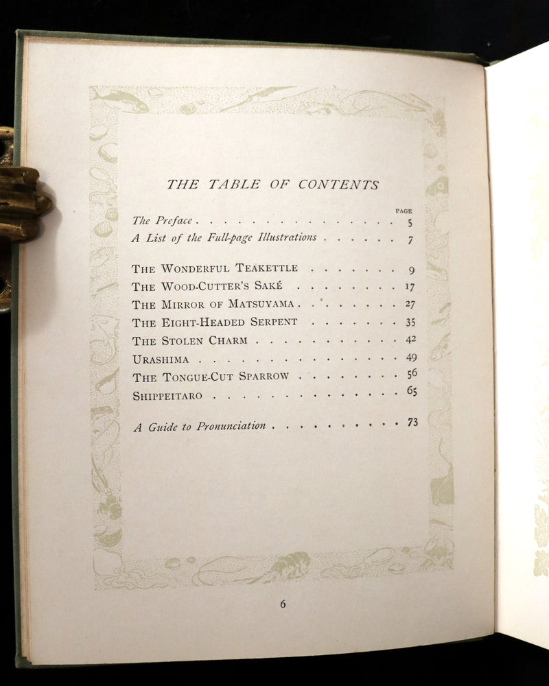 1904 Rare First Edition ~ Japanese Fairy Tales by Teresa Peirce Williston. Illustrated.