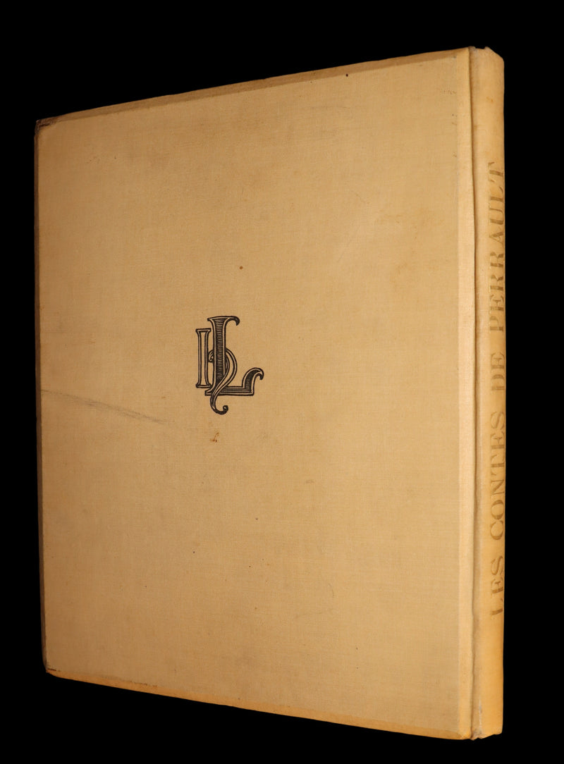 1890 Rare French Book - LES CONTES DE PERRAULT - Fairy Tales by Charles Perrault.