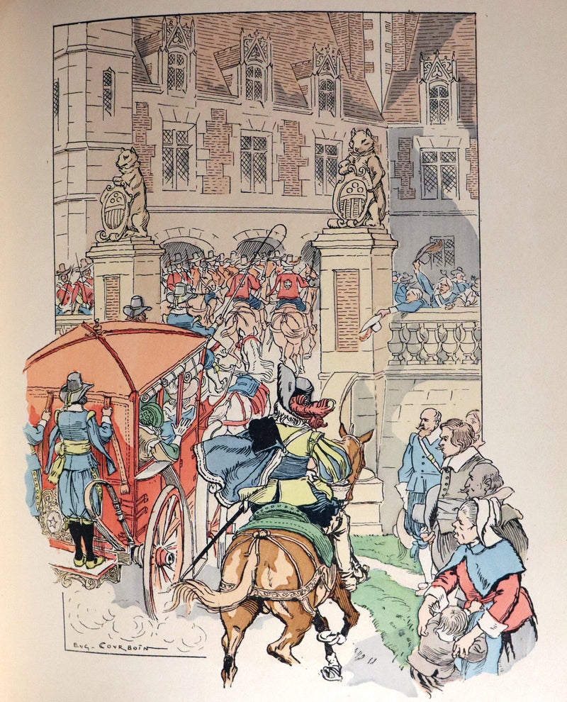 1890 Rare French Book - LES CONTES DE PERRAULT - Fairy Tales by Charles Perrault.