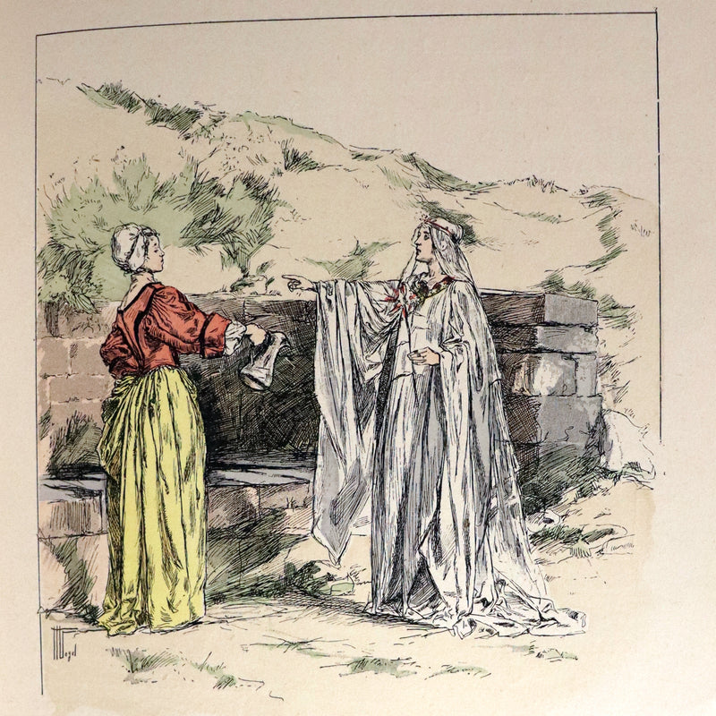 1890 Rare French Book - LES CONTES DE PERRAULT - Fairy Tales by Charles Perrault.