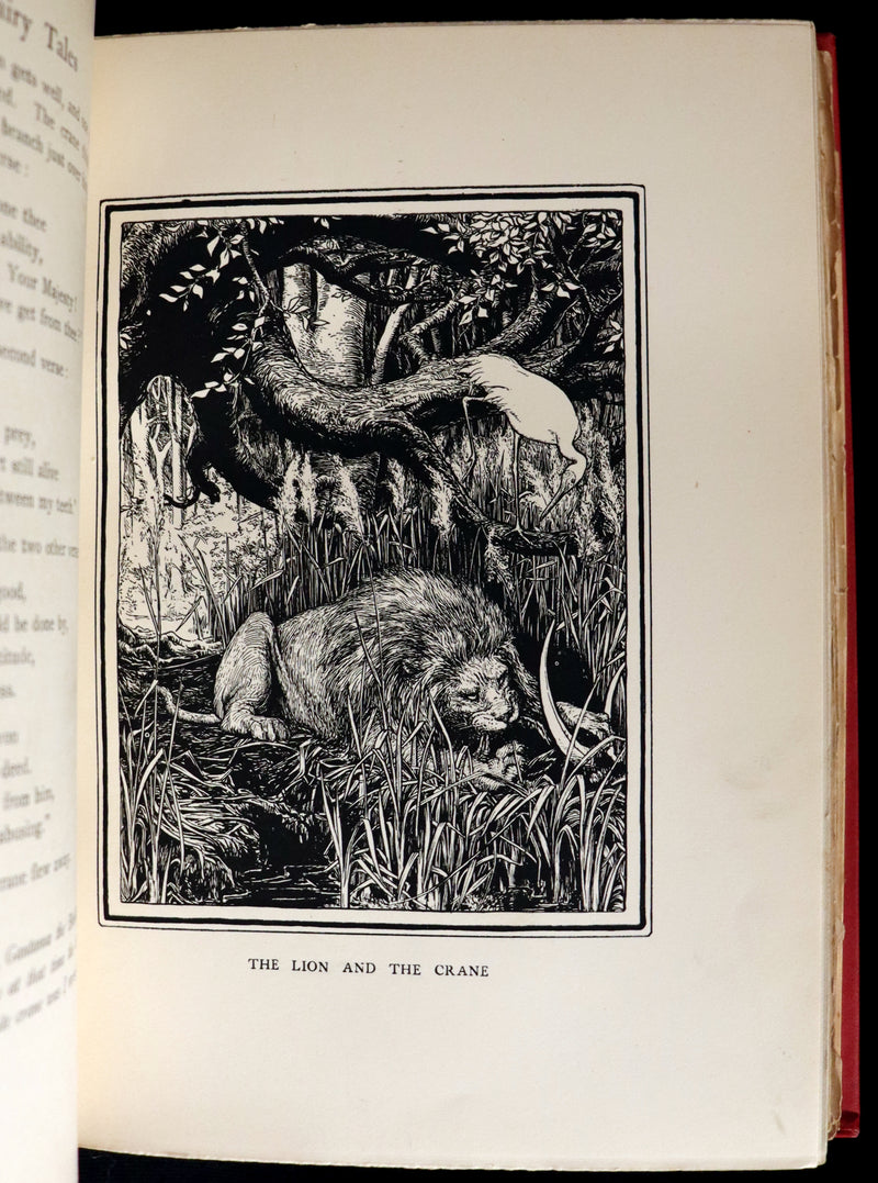 1892 Rare First Edition - INDIAN Fairy Tales by Joseph Jacobs illustrated by John D. Batten.