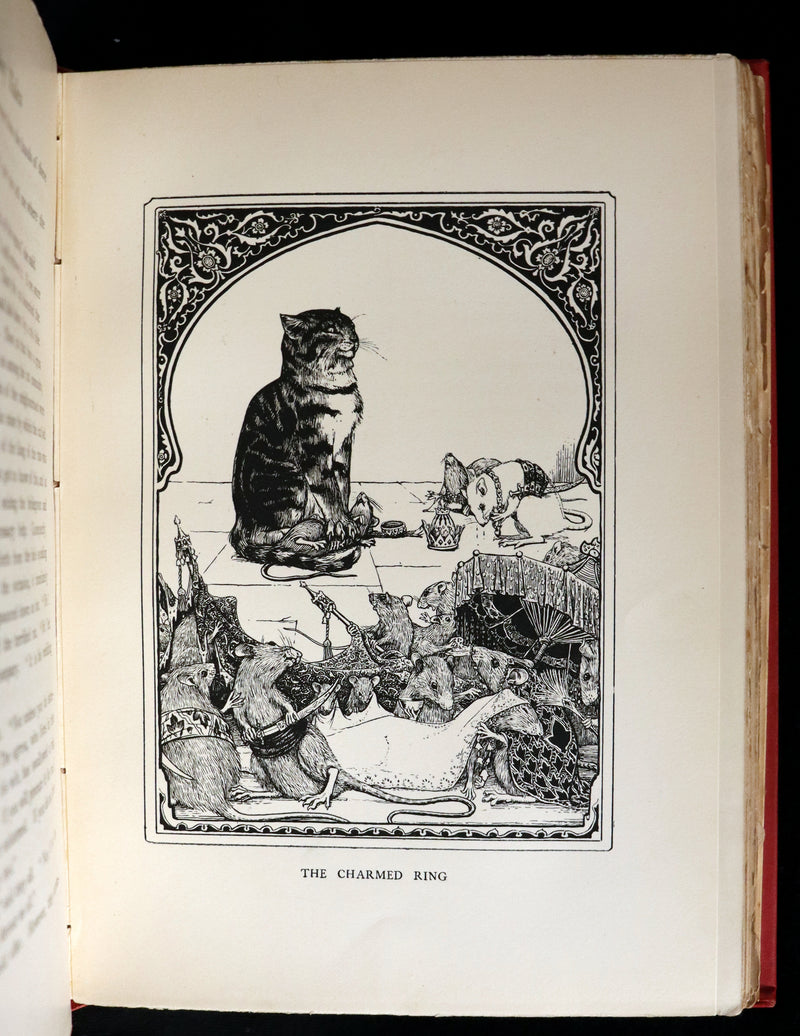 1892 Rare First Edition - INDIAN Fairy Tales by Joseph Jacobs illustrated by John D. Batten.