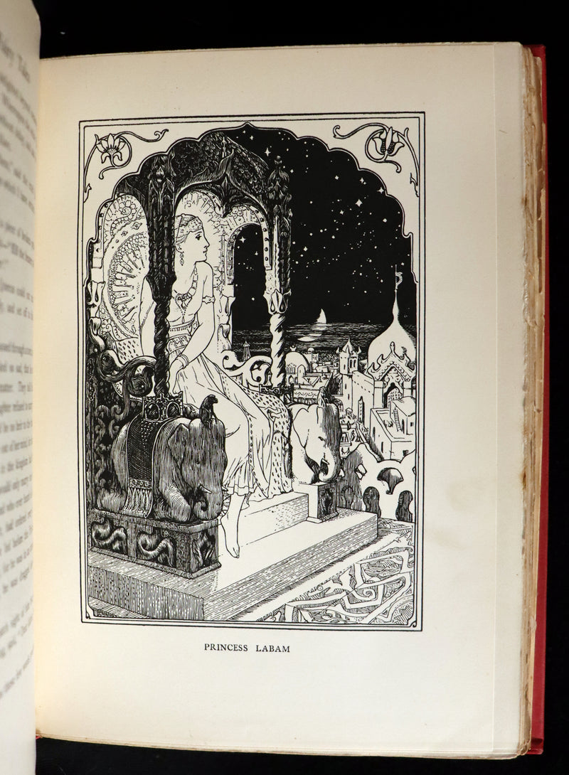 1892 Rare First Edition - INDIAN Fairy Tales by Joseph Jacobs illustrated by John D. Batten.