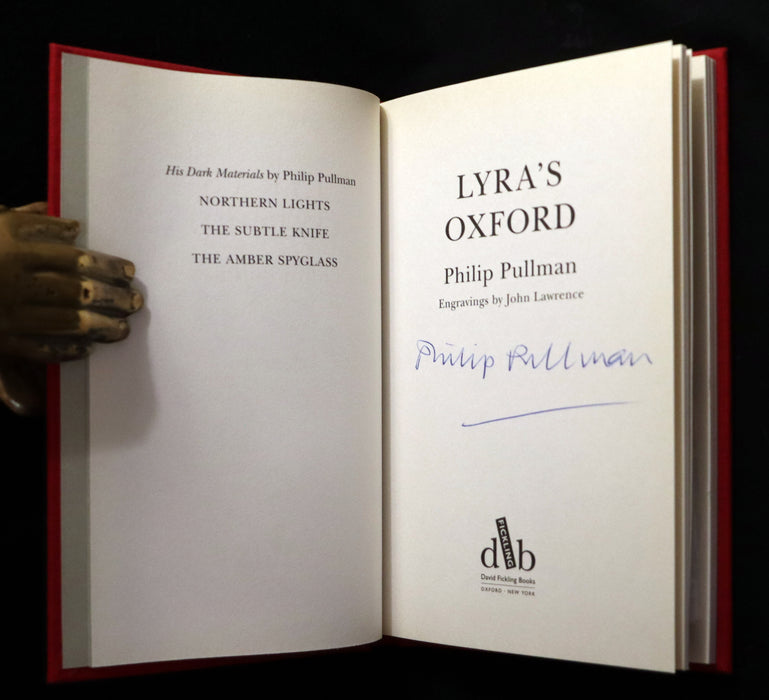 2003 Signed First Edition - LYRA'S OXFORD [His Dark Materials] by Philip Pullman. Illustrated.