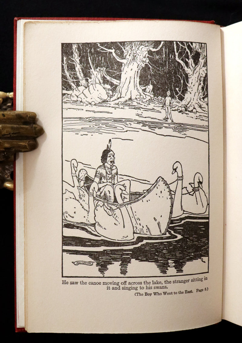 1917 Scarce Iroquois & Algonquin legends of the Great Lakes - The Boy Who Went to the East and other Indian Fairy Tales.